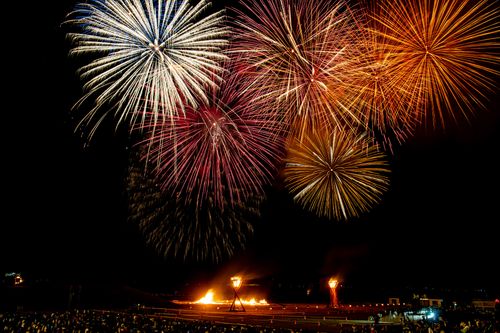Kawakita Festival (Fireworks)