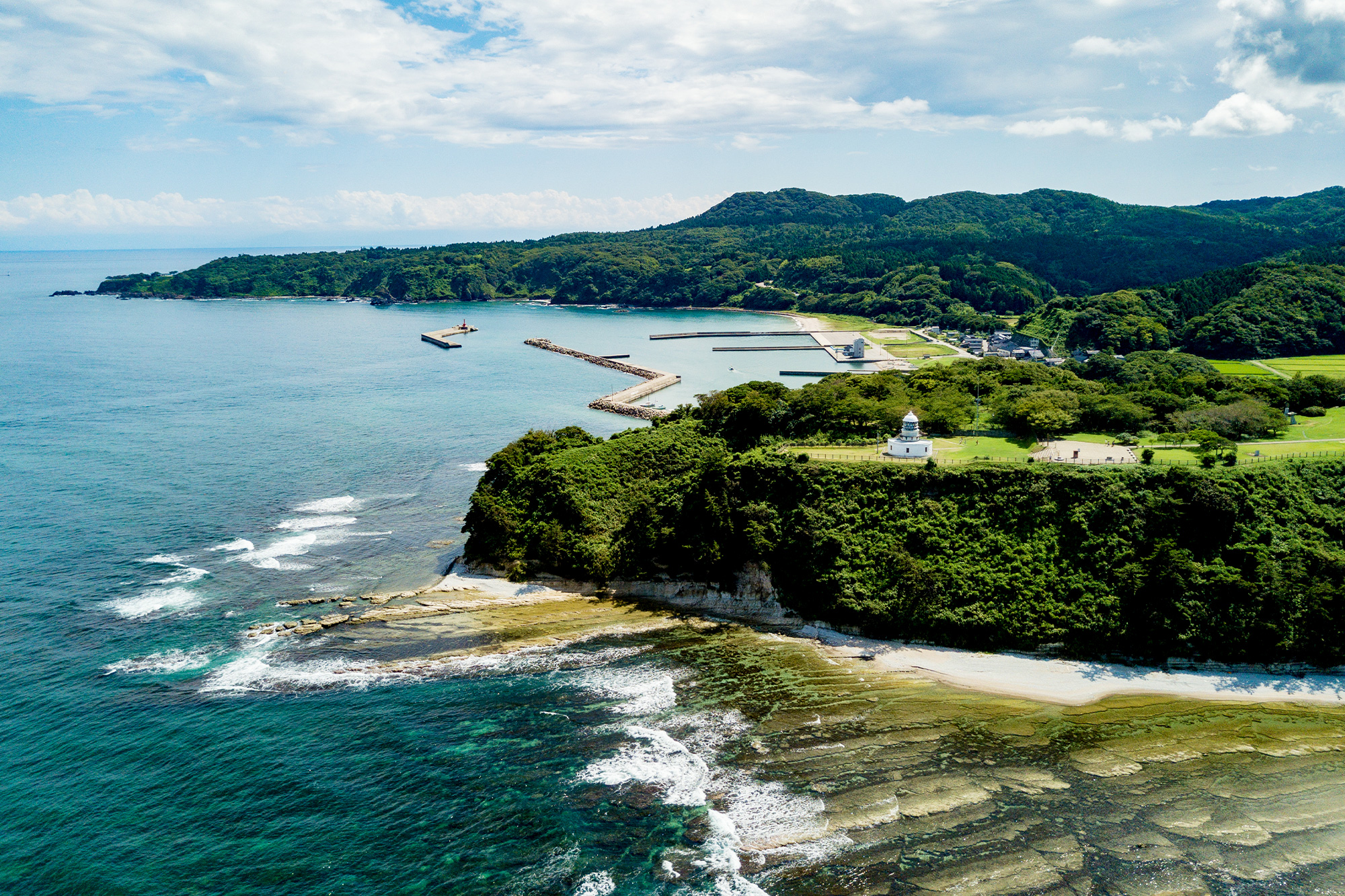 大自然的山海美景