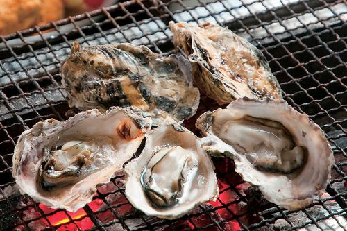 Jumbo Oyster Festival in the Snow